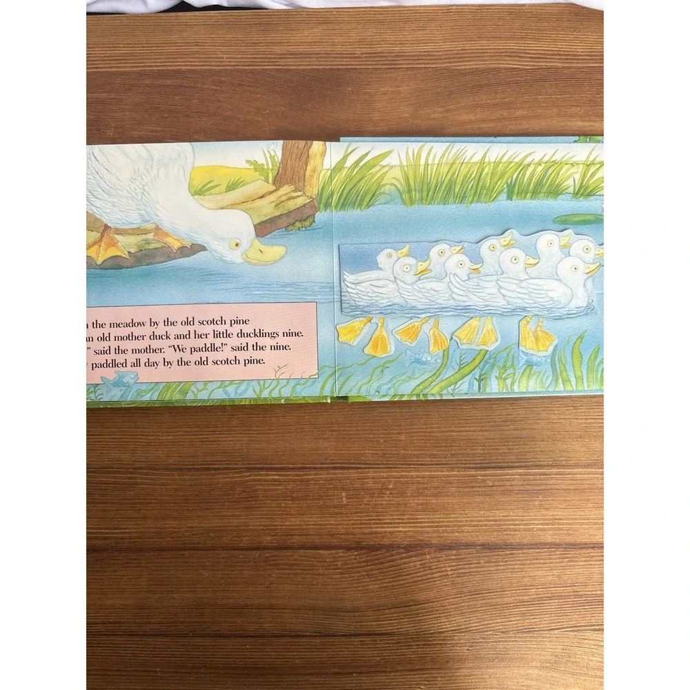 Over in the Meadow Pop-Up Book Michael Foreman HC Damaged Pop-Ups Counting